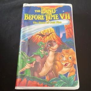 The Land Before Time VII The Stone Of Cold Fire VHS